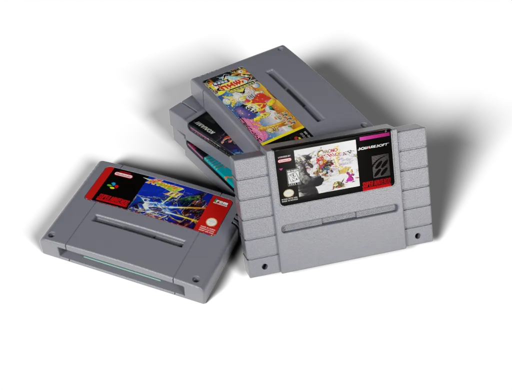 SNES® cartridge authentication screenshot